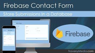 Connecting Firebase to a Contact Form