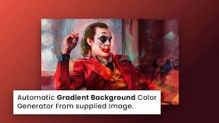 Generate Gradient Background Color Automatically using Grade Js | CSS Javascript