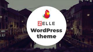 Zelle #1 One Page WordPress Theme