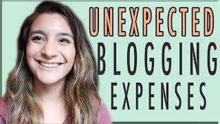 UNEXPECTED BLOGGING EXPENSES  STARTING A BLOG