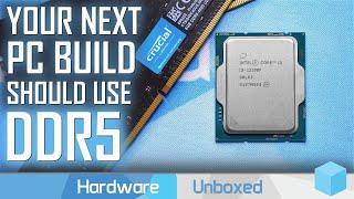 DDR5 For BUDGET CPUs, Does It Make Sense Now? Core i3-12100 + DDR5-4800