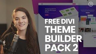 Download The Second FREE Theme Builder Pack For Divi