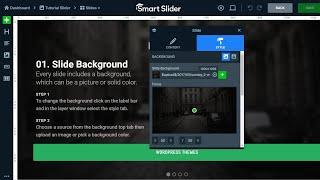 How To Change Background Image In Smart Slider 3 WordPress Plugin?
