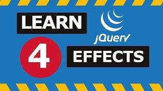 Jquery effects tutorials in Hindi - Part 4