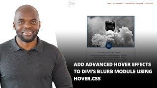 How to Add Advanced Hover Effects to Divi’s Blurb Module Using Hover css