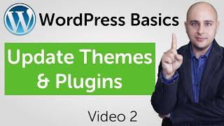How To Update WordPress Themes And Plugins In the WordPress Dashboard