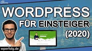 WordPress Website Erstellen (2020): Einfaches 12 Schritte Einsteiger Tutorial [Deutsch / German /HD]