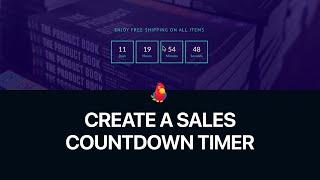 How to Create a Page Header With a Sales Countdown Timer Using Otter Blocks & Neve [2022]