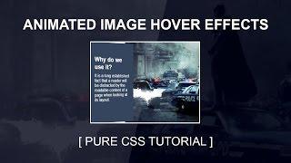 image hover effect css3 - AMAZING Animated Image Hover Effects