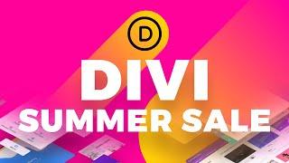 The Divi Summer Sale 2022 Starts Now!