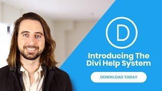 Divi Feature Update! Introducing The Innovative Divi Help System
