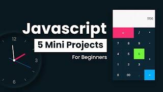 5 Vanilla JavaScript Projects for Beginners