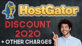 Hostgator Discount 2020  OTHER HIDDEN CHARGES EXPOSED!!!