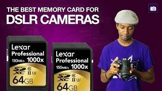 How to Buy DSLR Camera Memory Cards