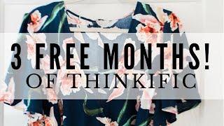 3 FREE MONTHS WITH THINKIFIC   FLASH SALE! GENIUS BLOGGER'S TOOLKIT IS BACK!  BLOG COURSES, VIDEOS