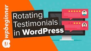 How to Add Rotating Testimonials in WordPress