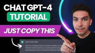 ChatGPT 4 Tutorial: The Best Way To Master AI For Beginners (Noobs)