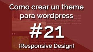[Curso] Como crear un theme para wordpress (con responsive design) 21. Paginas y categorias