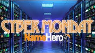Name Hero's 2017 Cyber Monday Sale