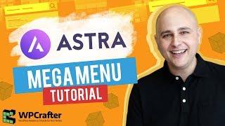 How To Add A Mega Menu To Astra Theme Tutorial