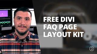 Free Divi FAQ Layout Pack