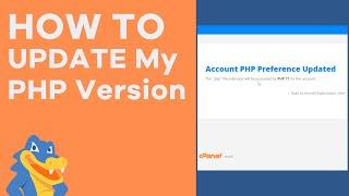 How to Update PHP Version in cPanel - HostGator