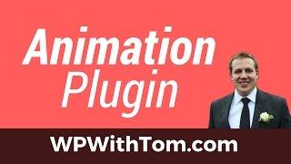 WordPress Animation Plugin - Editing Our Menu