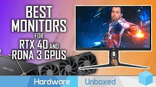 Best Gaming Monitors for RTX 4090, RTX 4080, RX 7900 XTX and RX 7900 XT