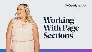 How to Edit Sections on Your GoDaddy Website