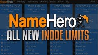Announcing NameHero's All New Inode (File) Limits (Huge Update For 2018)