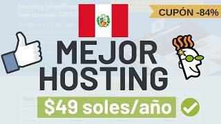 Mejor Hosting Peru 2019 + Dominio Gratis - $49 Soles/año