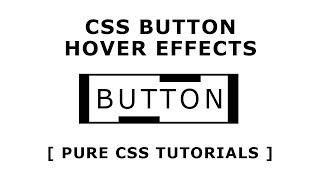 Css Creative Button With Cool Hover Effects - Pure CSS Tutorials - Html5 Css3 Button Design