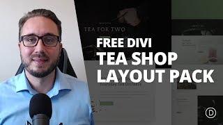 Get a Free & Delightful Tea Shop Layout for Divi
