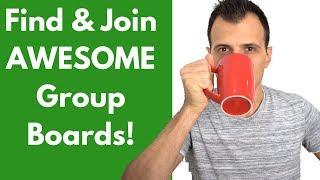 How To Join Pinterest Group Boards (In 2019) | Find and Join Best Group Boards