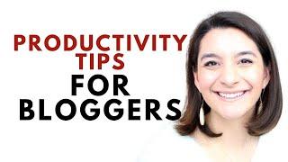 9 Productivity Tips for New Bloggers to Use in 2021