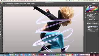 Photoshop CC Glowing Lines Tutorial