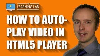 How To Set HTML5 Video Autoplay