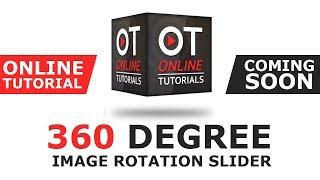360 Degree Image Rotation Slider - Tutorial Will Be Coming SOON