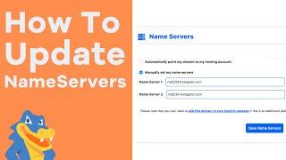 How To Change Your DNS (Domain Nameservers) In HostGator