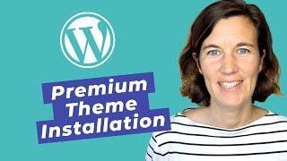 Premium WordPress Theme Installation - so funktioniert's