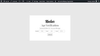How to Add Age Verification in WordPress For Free?