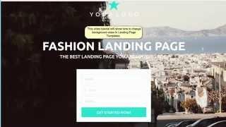Landing Page. How To Change Background Video
