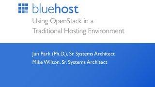 Using OpenStack in a Traditional Hosting Environment