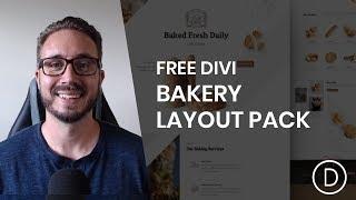Get a FREE Bakery Layout Pack for Divi