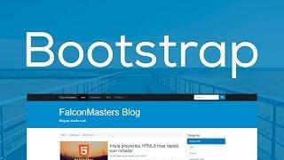 Como hacer un sitio web con Bootstrap 3.- Sidebar, Footer y Artículos Adaptables.