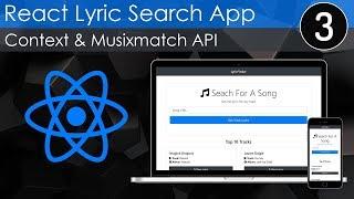 Lyric Search App With React & Context API [3] - Search