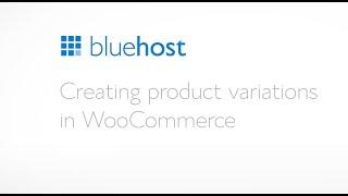 Create product variations in WooCommerce
