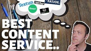 What's the BEST CONTENT WRITING SERVICE? - 5 content writing services reviewed