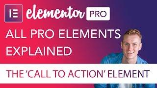 Call To Action Element Tutorial | Elementor Pro