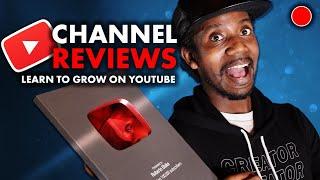 Why You're NOT Getting Views on YouTube // LIVE CHANNEL REVIEWS + HUGE YOUTUBE UPDATES